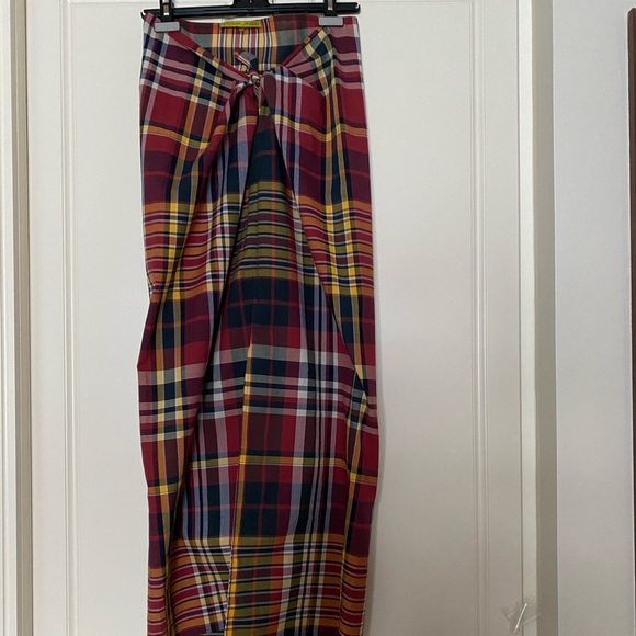 MAXI TIE FRONT SKIRT STEPHAN JANSON SIZE 42 - Picture 9 of 9